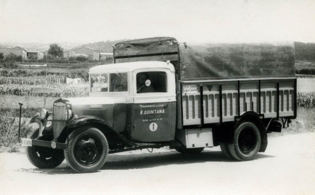 Camió de transport de llet Quintana